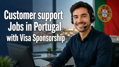 Customer support Jobs in Portugal with Visa Sponsorship 2026