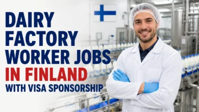 Dairy Factory Worker Jobs in Finland with Visa Sponsorship 2026