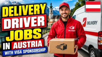 Delivery Driver Jobs in Austria with Visa Sponsorship 2026