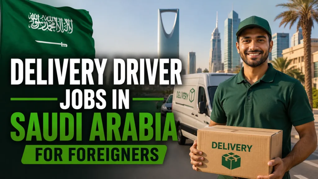 Delivery Driver Jobs in Saudi Arabia for Foreigners 2026