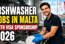 Dishwasher Jobs in Malta with Visa Sponsorship 2026