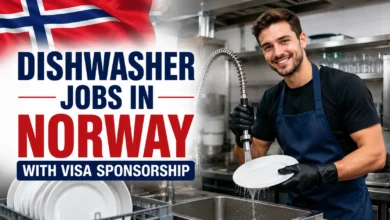Dishwasher Jobs in Norway with Visa Sponsorship 2026