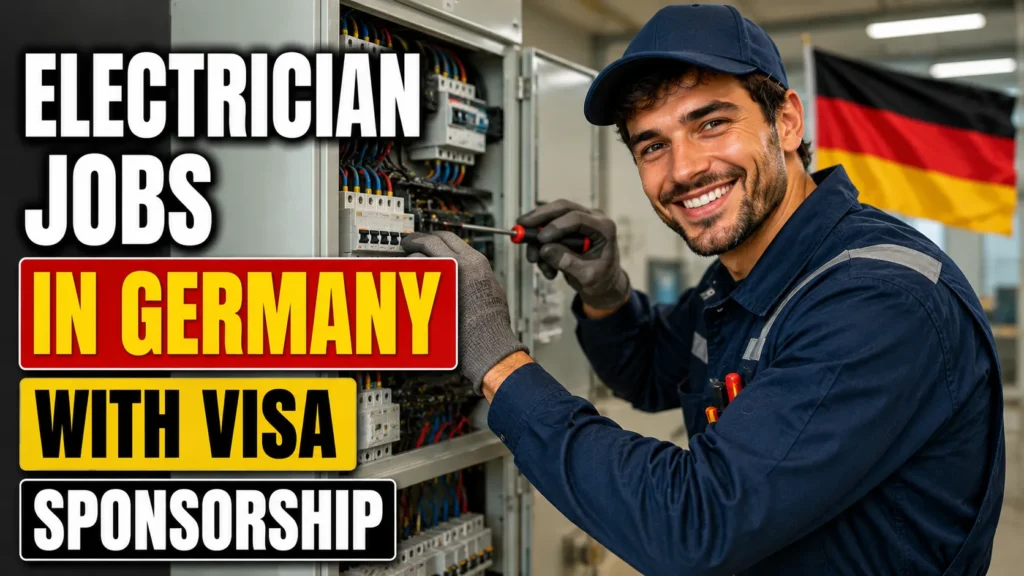 Electrician Jobs in Germany with Visa Sponsorship 2026