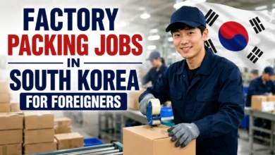 Factory Packing Jobs in South Korea for Foreigners