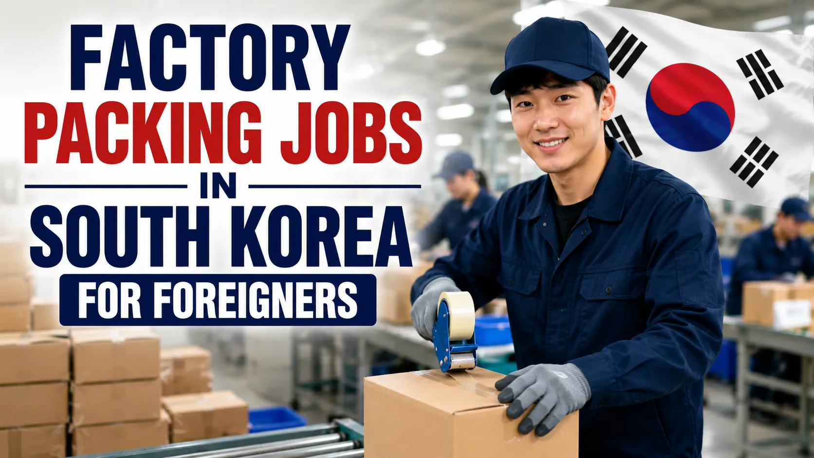 Factory Packing Jobs in South Korea for Foreigners 2026