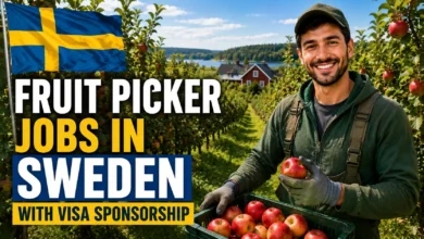 Fruit Picker Jobs in Sweden with Visa Sponsorship 2026