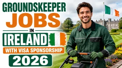 Groundskeeper Jobs in Ireland with Visa Sponsorship 2026