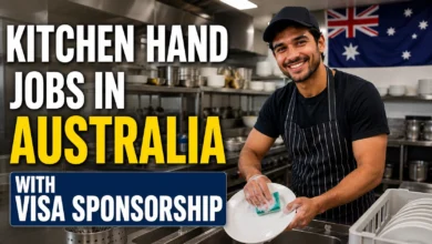 Kitchen Hand Jobs in Australia with Visa Sponsorship 2026