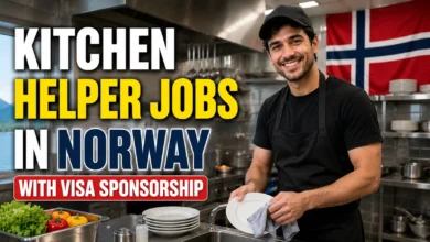 Kitchen Helper Jobs in Norway with Visa Sponsorship 2026