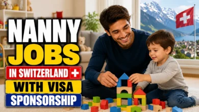 Nanny Jobs in Switzerland with Visa Sponsorship 2026