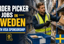 Order Picker Jobs in Sweden with Visa Sponsorship 2026