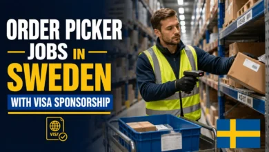 Order Picker Jobs in Sweden with Visa Sponsorship 2026