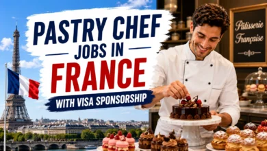 Pastry Chef Jobs in France with Visa Sponsorship 2026