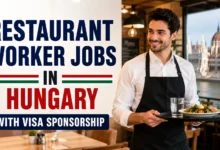 Restaurant Worker Jobs in Hungary with Visa Sponsorship 2026