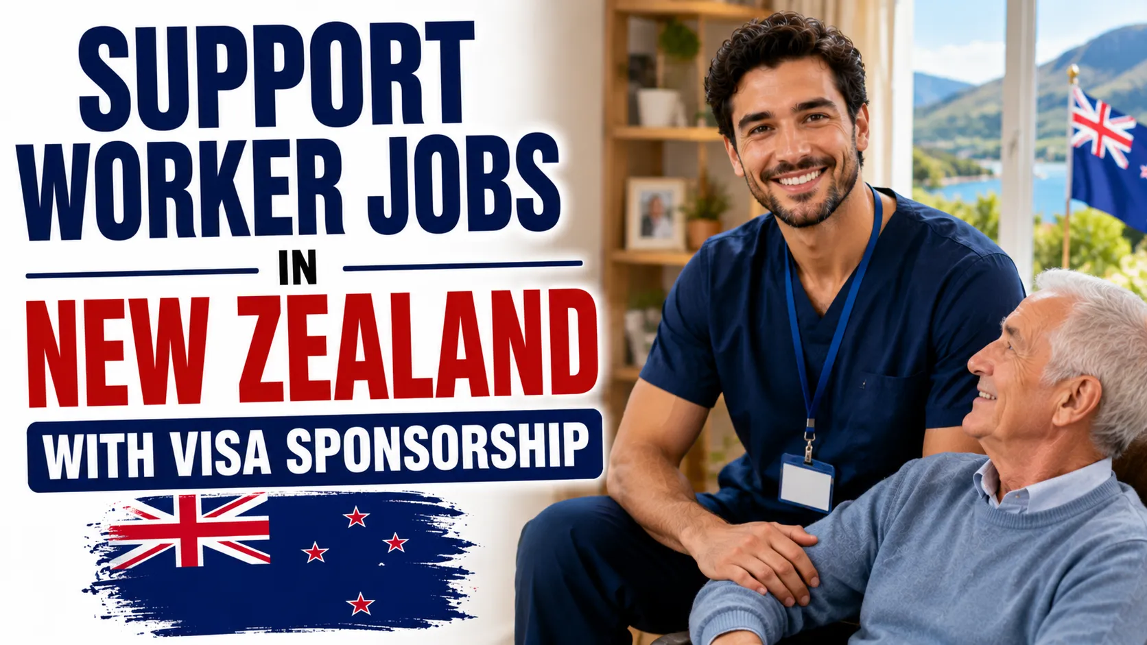 Support Worker Jobs in New Zealand with Visa Sponsorship 2026