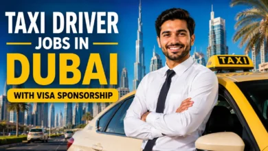 Taxi Driver Jobs in Dubai with Visa Sponsorship 2026
