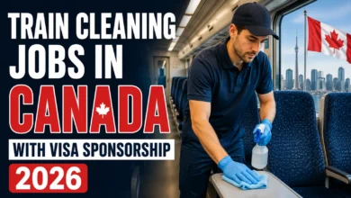 Train Cleaning Jobs in Canada with Visa Sponsorship 2026