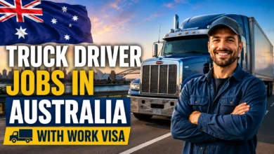 Truck Driver Jobs in Australia with Work Visa 2026