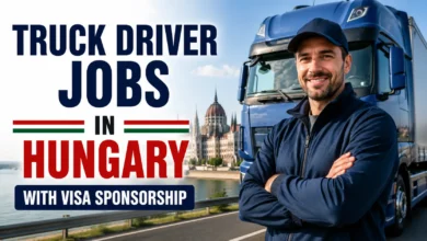 Truck Driver Jobs in Hungary with Visa Sponsorship 2026