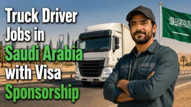 Truck Driver Jobs in Saudi Arabia with Visa Sponsorship 2026