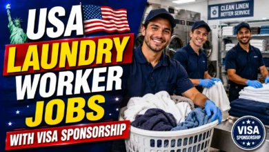 USA Laundry Worker Jobs with Visa Sponsorship 2026