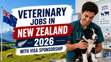 Veterinary Jobs in New Zealand with Visa Sponsorship 2026