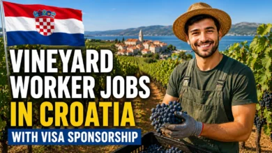 Vineyard Worker Jobs in Croatia with Visa Sponsorship 2026