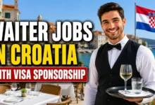Waiter Jobs in Croatia with Visa Sponsorship 2026