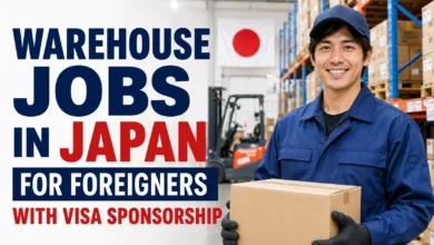 Warehouse Jobs in Japan for Foreigners with Visa Sponsorship