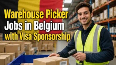 Warehouse Picker Jobs in Belgium with Visa Sponsorship 2026