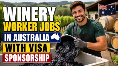 Winery Worker Jobs in Australia with Visa Sponsorship 2026