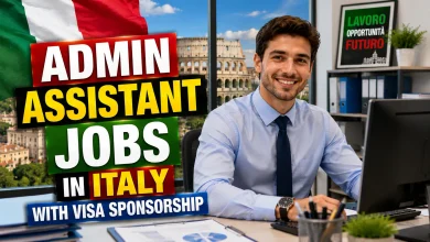 Admin Assistant Jobs in Italy with Visa Sponsorship 2026