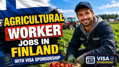 Agricultural Worker Jobs in Finland with Visa Sponsorship 2026