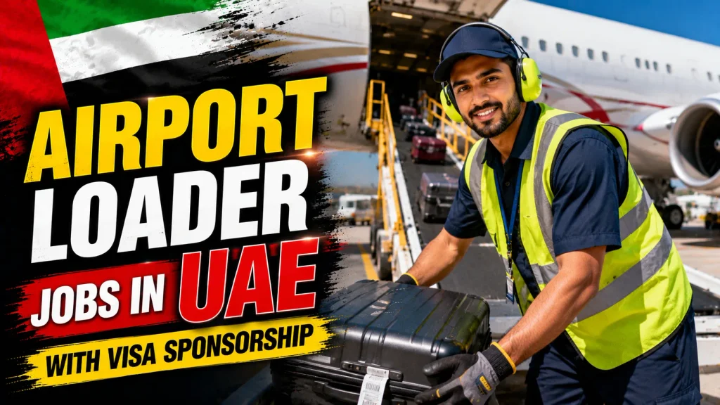 Airport Loader Jobs in UAE with Visa Sponsorship 2026