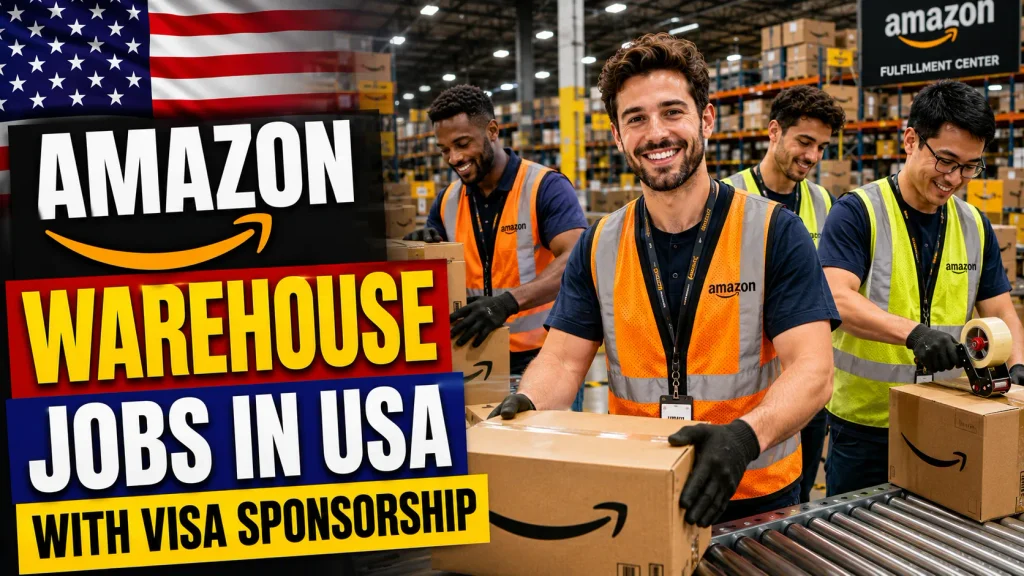Amazon Warehouse Jobs in USA with Visa Sponsorship 2026