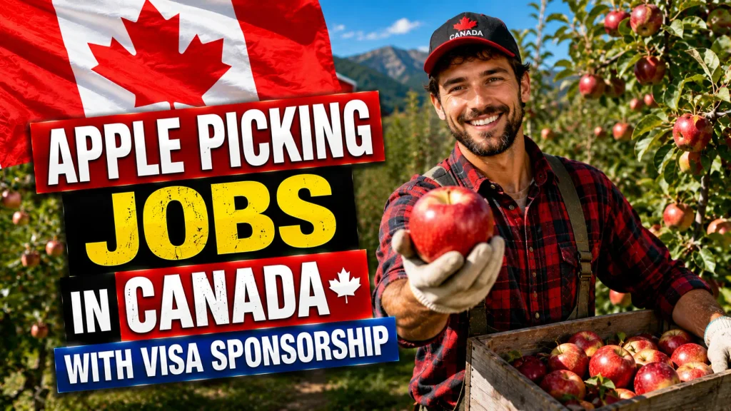 Apple Picking Jobs in Canada with Visa Sponsorship 2026