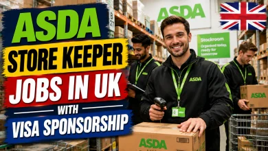 Asda Store Keeper Jobs in UK with Visa Sponsorship 2026