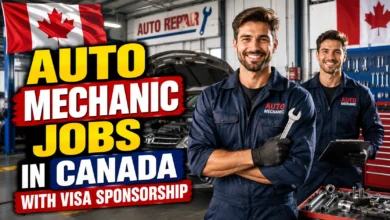 Auto Mechanic Jobs in Canada with Visa Sponsorship 2026
