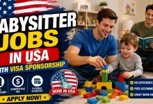 Babysitter Jobs in USA with Visa Sponsorship 2026