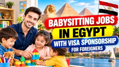Babysitting Jobs in Egypt with Visa Sponsorship for Foreigners 2026