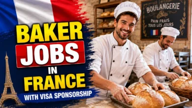 Baker Jobs in France with Visa Sponsorship 2026