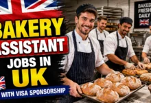 Bakery Assistant Jobs in UK with Visa Sponsorship 2026