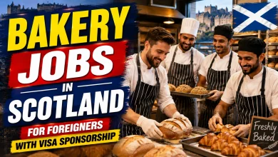 Bakery Jobs in Scotland for Foreigners with Visa Sponsorship 2026