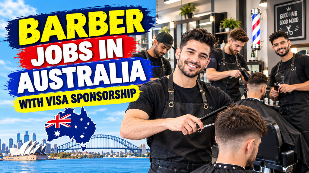 Barber Jobs in Australia with Visa Sponsorship 2026