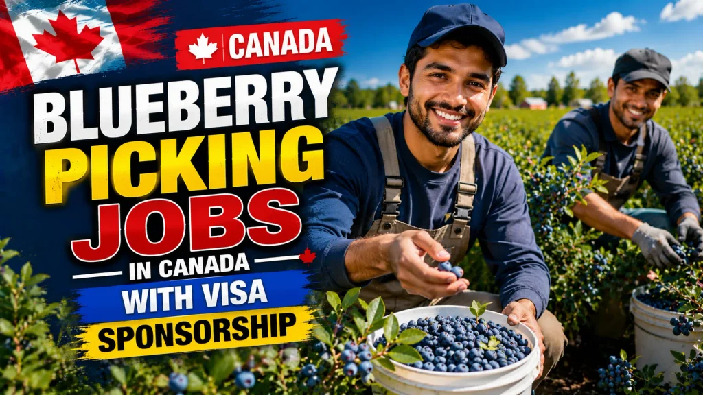 Blueberry Picking Jobs in Canada with Visa Sponsorship 2026