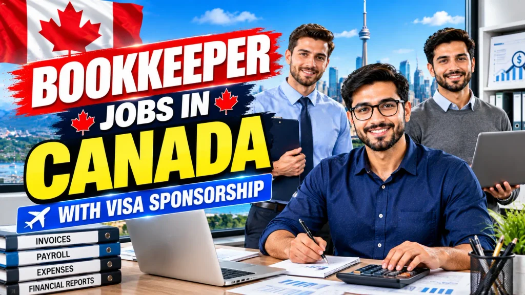 Bookkeeper Jobs in Canada with Visa Sponsorship 2026