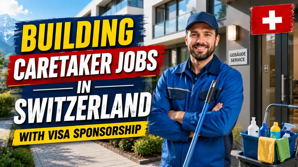 Building Caretaker Jobs in Switzerland with Visa Sponsorship 2026