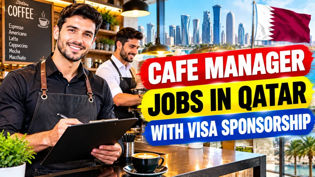 Cafe Manager Jobs in Qatar with Visa Sponsorship 2026