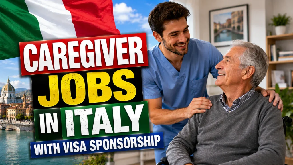 Caregiver Jobs in Italy with Visa Sponsorship 2026