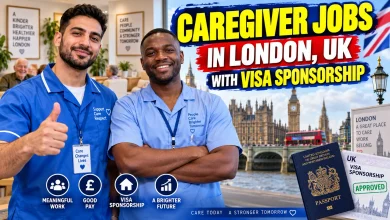 Caregiver Jobs in London, UK with Visa Sponsorship 2026